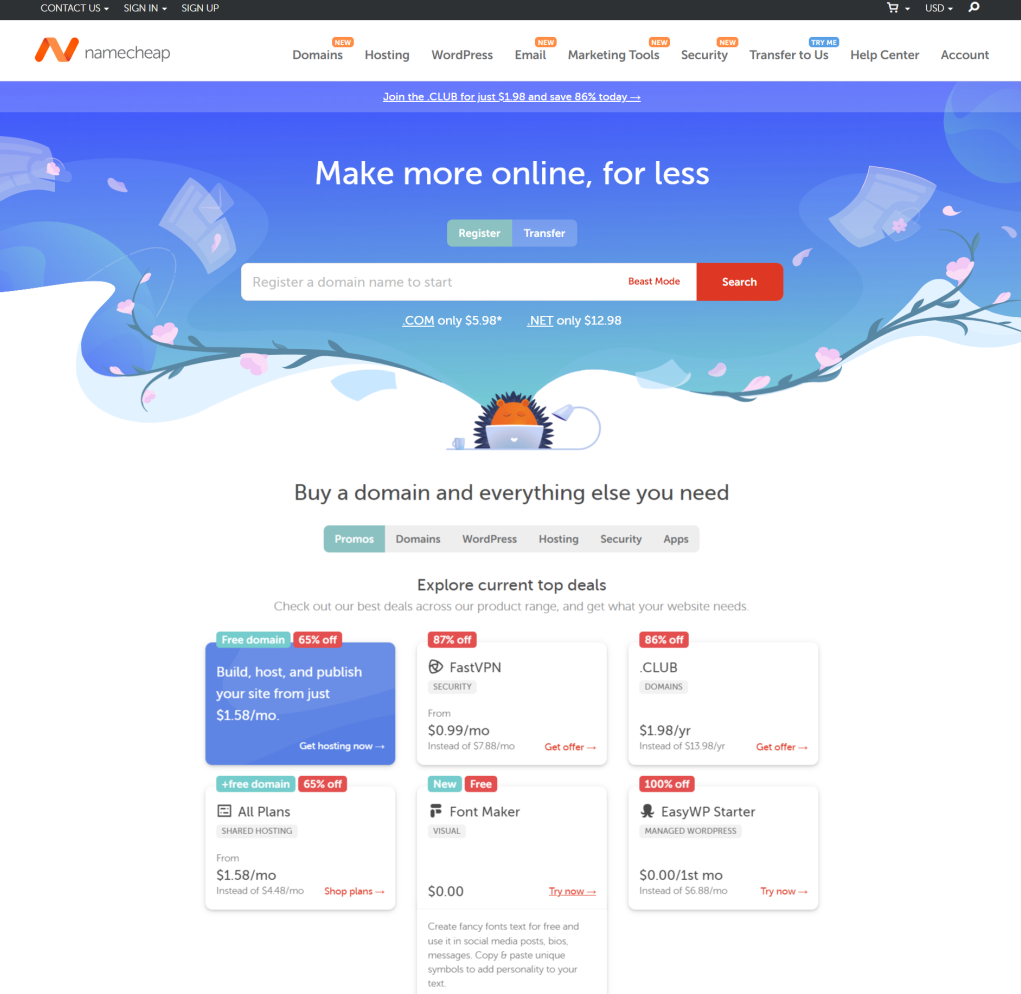 namecheap